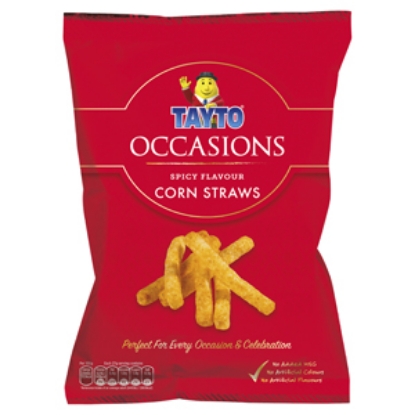 Picture of Tayto Occasions Spicy Straws Sharing 110g x12